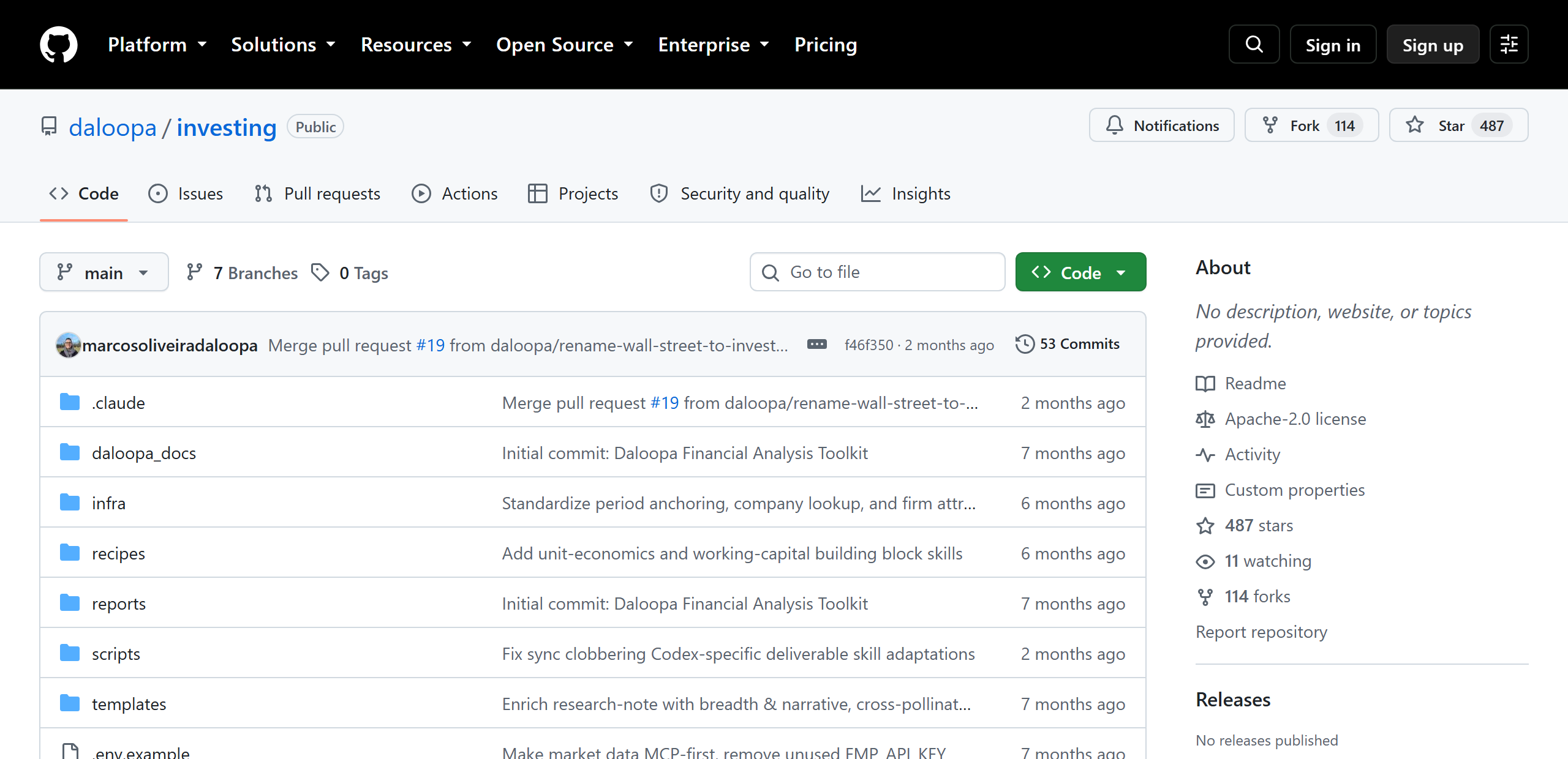 daloopa/investing on GitHub